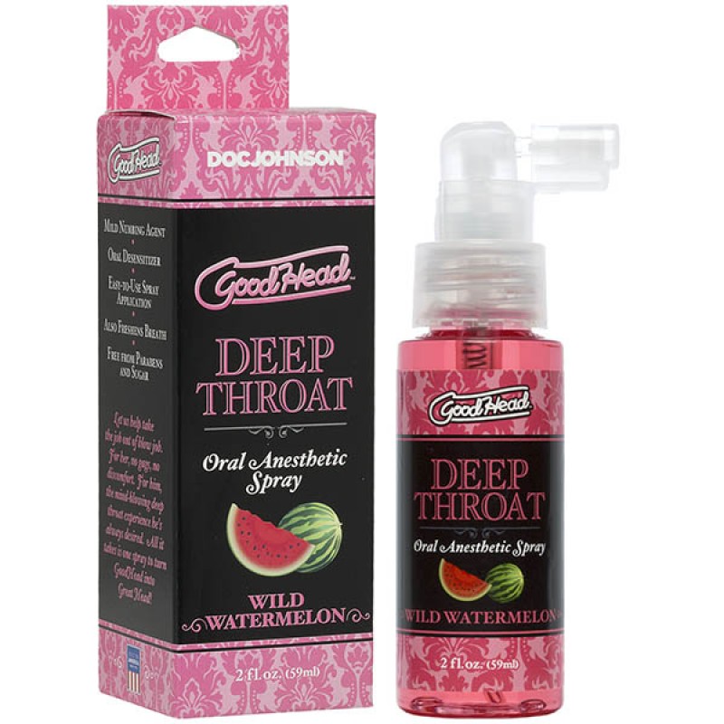 GoodHead Deep Throat Spray 59ml - Wild Watermelon